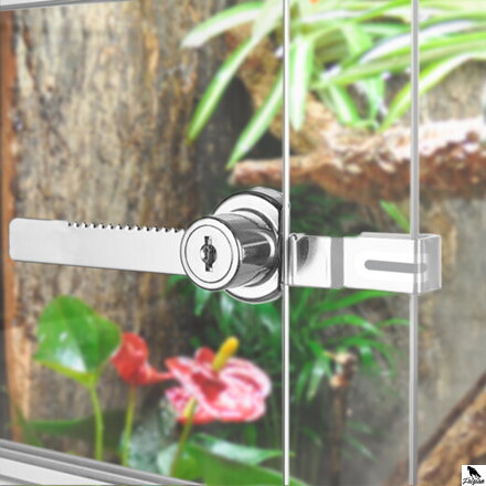 Brava za klizna staklena vrata 90 mm