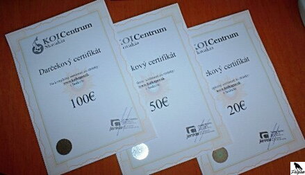 KOIC poklon bon u vrijednosti od 20 €