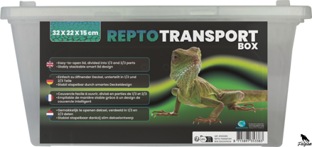 REPTO TRANSPORT BOX 32 X 22 X 15CM