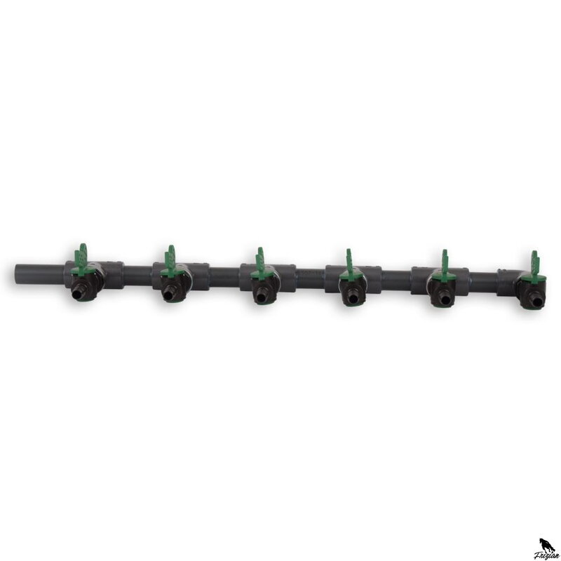 Reduktor razdjelnik 9 mm, 6 puta