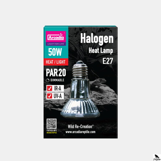 ARCADIA HALOGEN BASKING SPOT (E27) 50 W