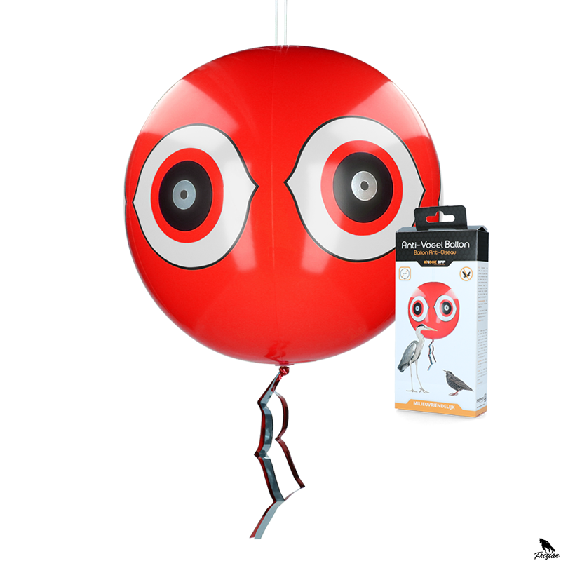 Crveni balon protiv čaplji