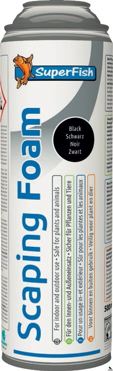 Crna PUR pjena 375 ml