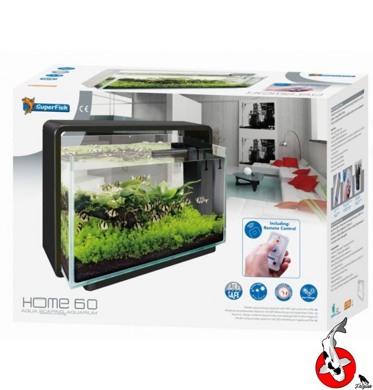 SF HOME 65 AQUARIUM crne