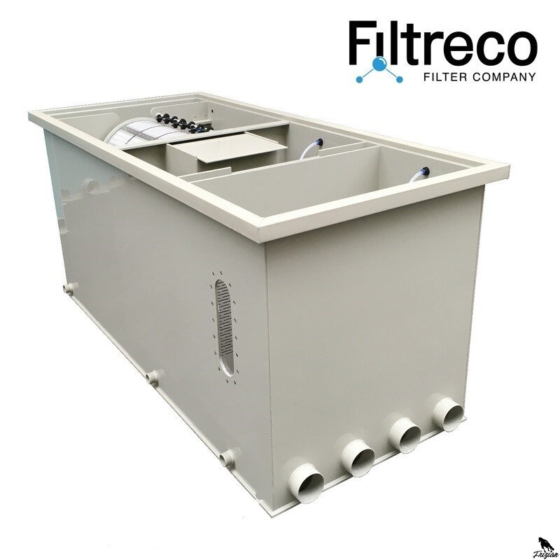 Filtreco Combi Drum Filter 55 pumped