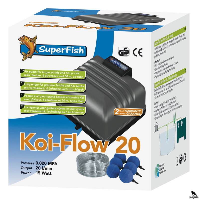 POND SUPERFISH KOI FLOW 20 SET - 1200L/h 15W