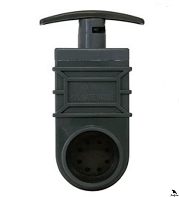 Budget PVC klizni ventil 40 mm