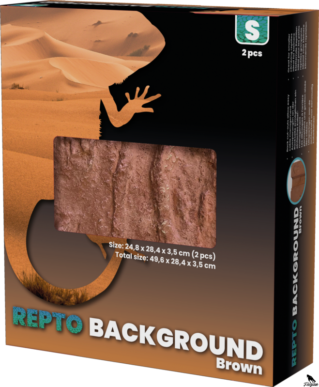 REPTO BACKGROUND BROWN 51x25x30