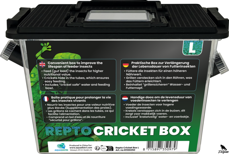 REPTO CRICKET BOX L 32 X 20 X 23CM