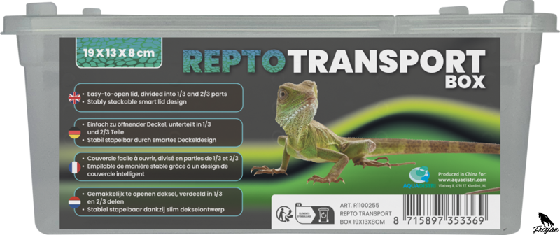 REPTO TRANSPORT BOX 19 X 13 X 8CM