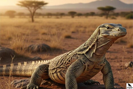 Varan stepný (Varanus exanthematicus)